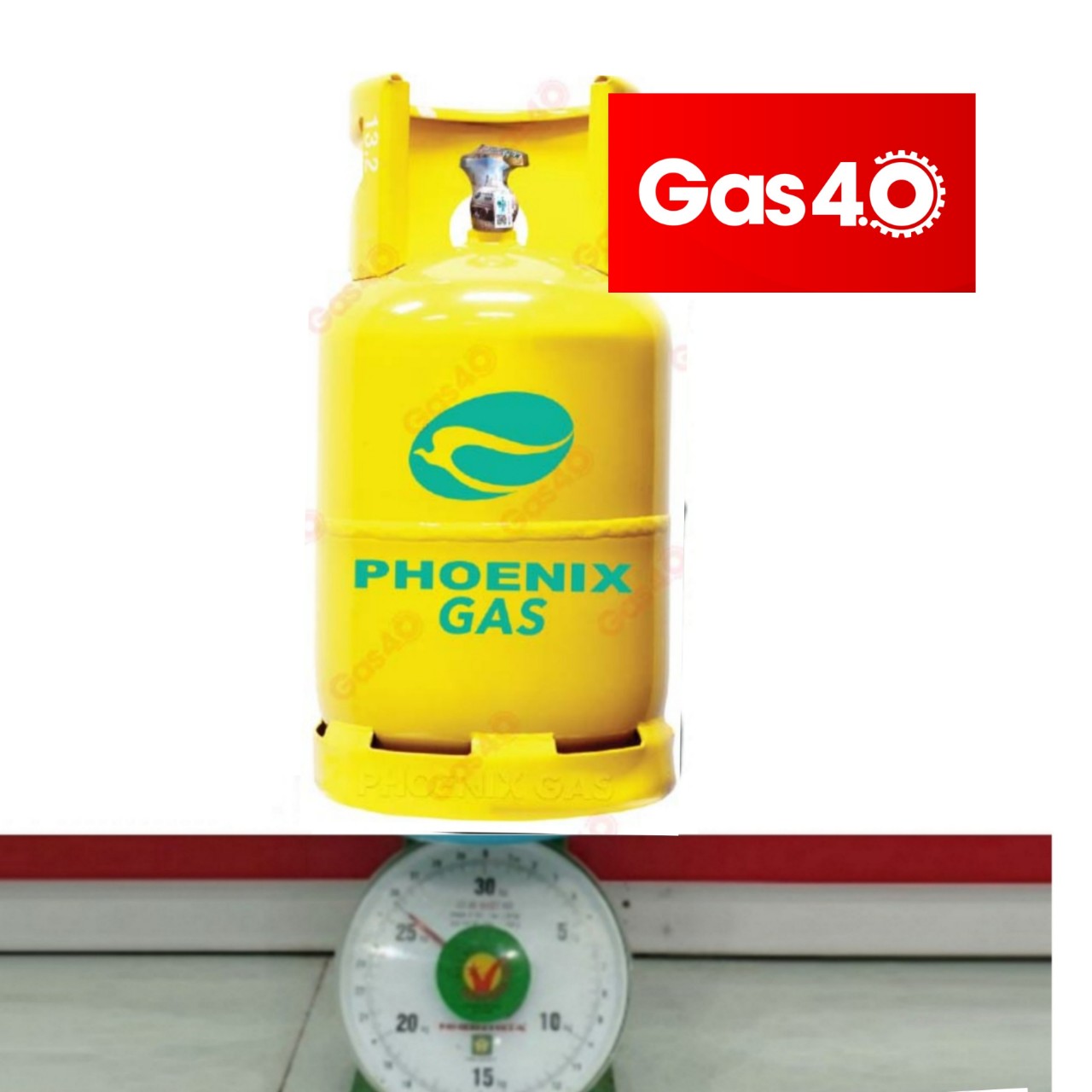 Gas Vàng Phonenix Công Nghiệp 12kg tphcm 10p